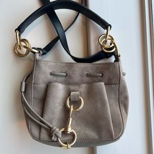 See By Chloe Tony Small Bucket Bag in Taupe NWOT